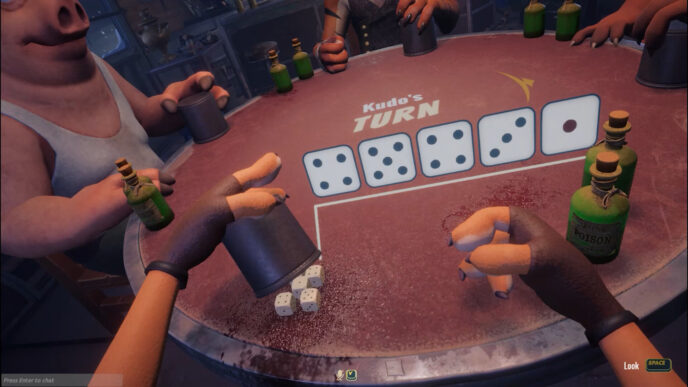 Trải nghiệm Liar’s Bar Key Steam bản quyền đấu trí